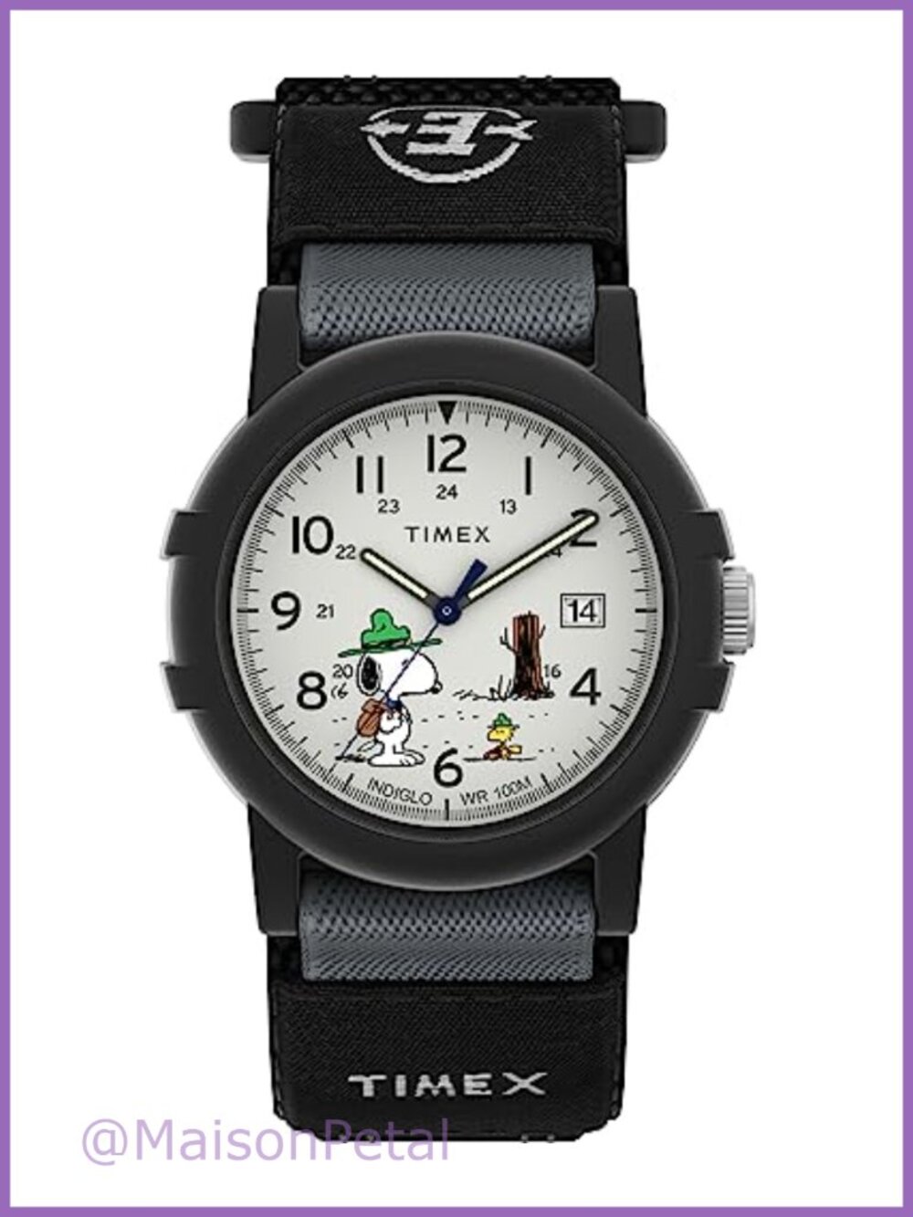 Timex Expedition Camper 38mm Watch 40mm Round Case Acrylic Lens Water Resistant